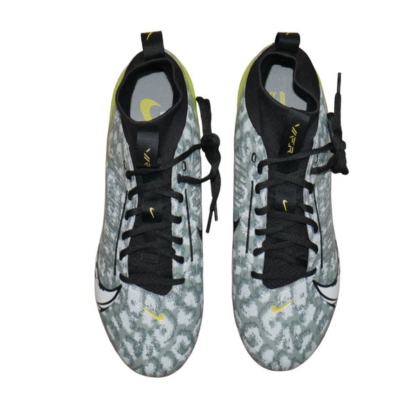 Nike Vapor Edge Pro 360 2 Low Football Cleats Men\'s Size 14 Volt Neon Grey Black main image 6